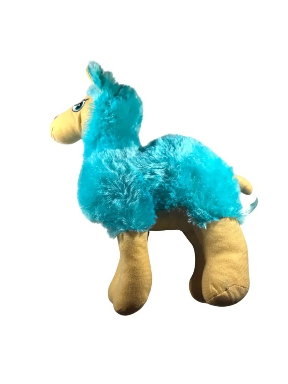 Plush Camel Blue Tan Stuffed Animal Goffa International desert
